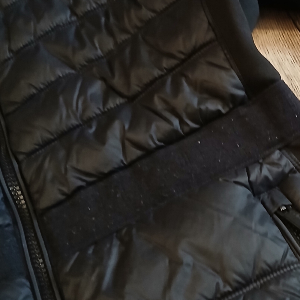 Calvin Klein Black Quilted Hooded Puffer Jacket - Picture 8 of 8
